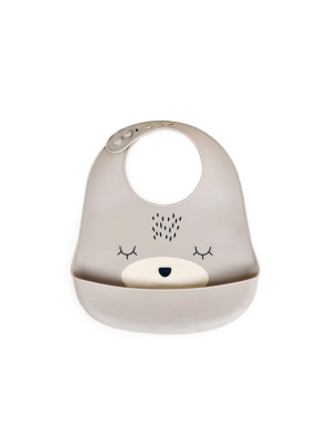 Силиконов лигавник Oscar сив 2