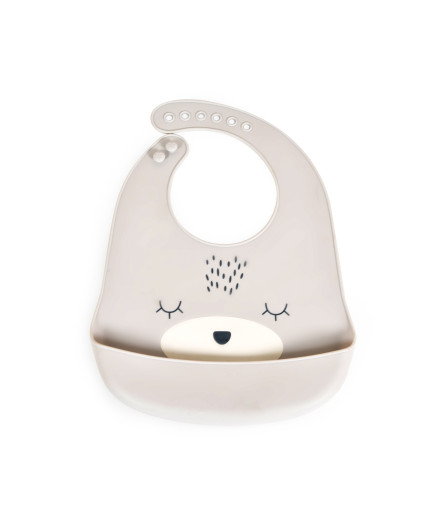 Силиконов лигавник Oscar сив