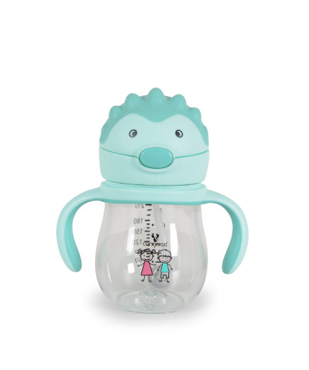 Чаша със Сламка 250ml Brillo син A0033