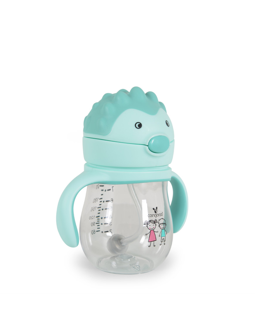 Чаша със Сламка 250ml Brillo син A0033