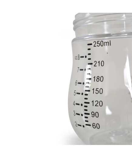 Чаша със Сламка 250ml Brillo розов A0033