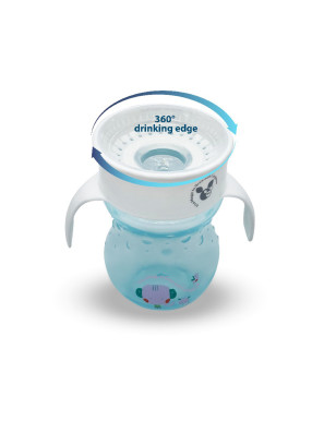 Неразливна чаша 270ml Magical Cup син C0669H 2