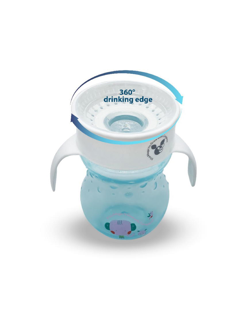 Неразливна чаша 270ml Magical Cup син C0669H