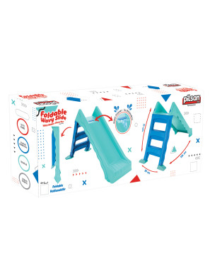 Сгъваема водна пързалка Junior 110 cm 06233 тюркоаз 2