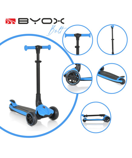 Тротинетка Bolt син