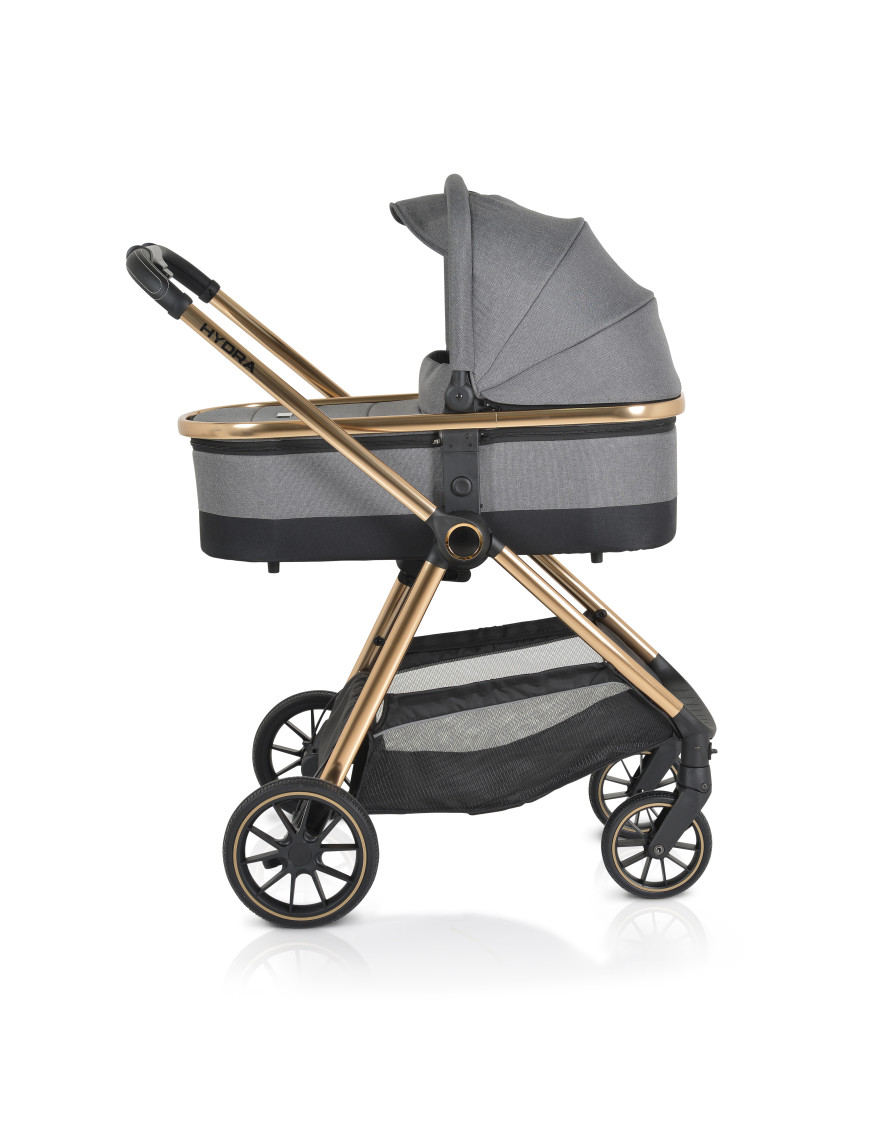 Комбинирана детска количка Hydra 2в1 сив