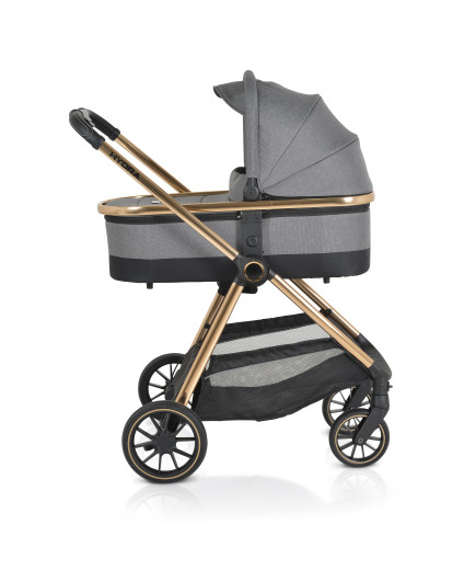 Комбинирана детска количка Hydra 2в1 сив