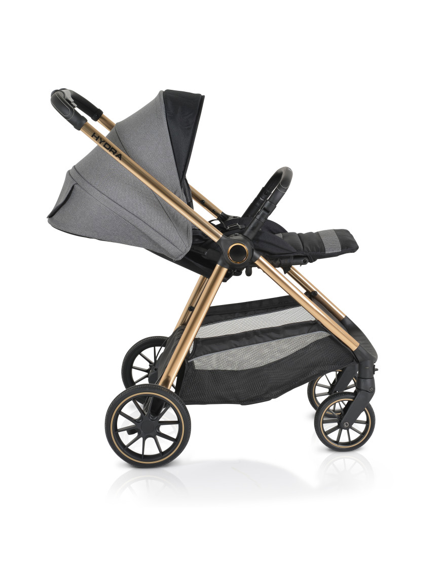 Комбинирана детска количка Hydra 2в1 сив