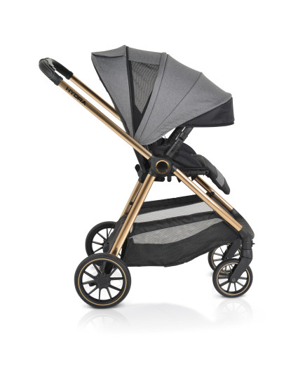 Комбинирана детска количка Hydra 2в1 сив