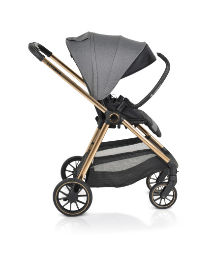 Комбинирана детска количка Hydra 2в1 сив