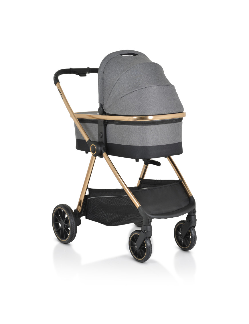 Комбинирана детска количка Hydra 2в1 сив