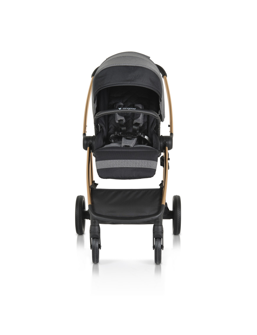 Комбинирана детска количка Hydra 2в1 сив