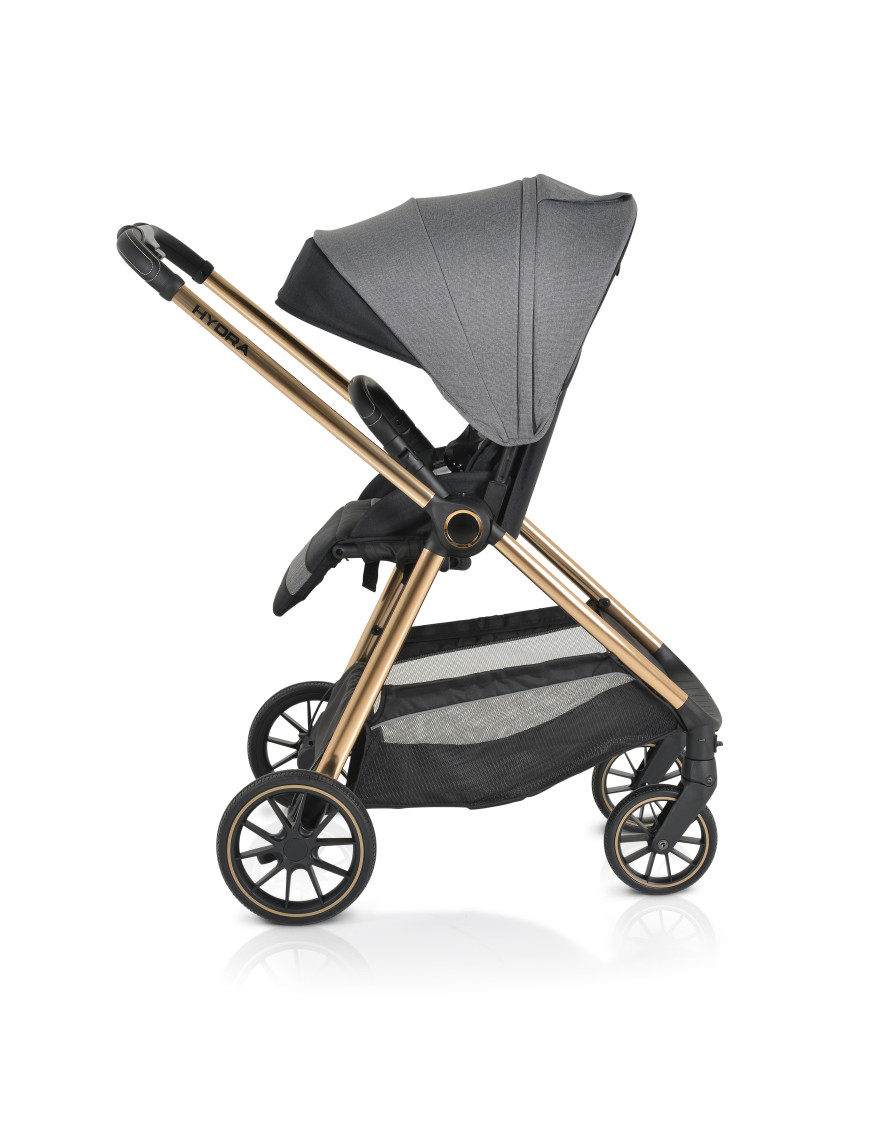 Комбинирана детска количка Hydra 2в1 сив