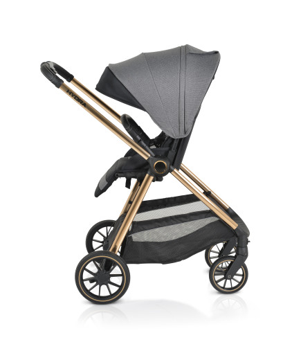 Комбинирана детска количка Hydra 2в1 сив