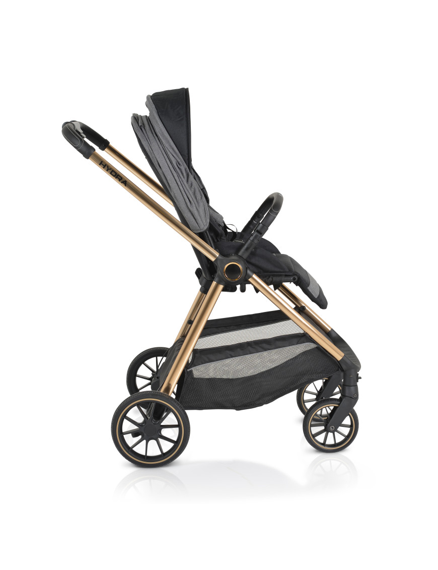 Комбинирана детска количка Hydra 2в1 сив