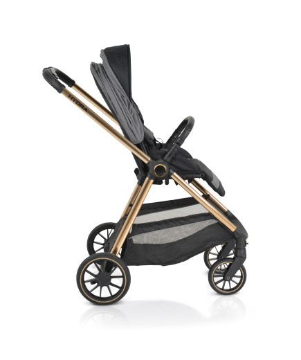 Комбинирана детска количка Hydra 2в1 сив