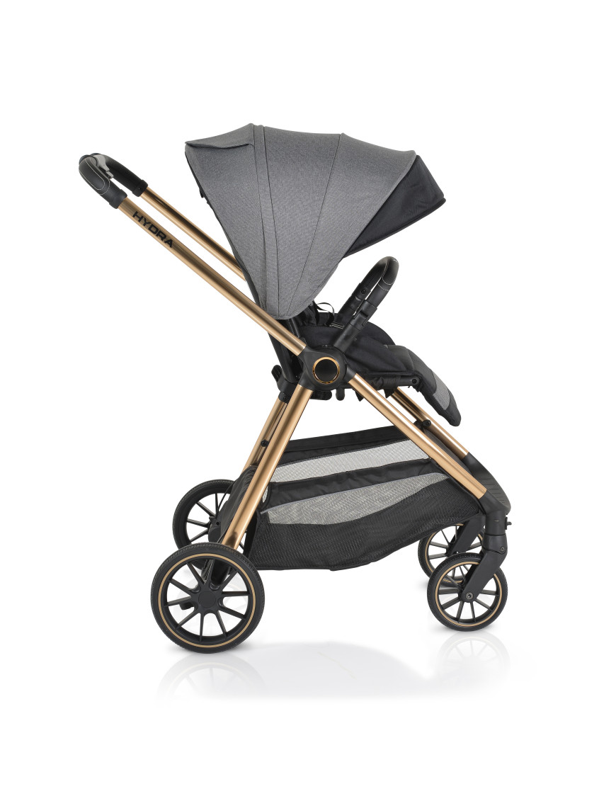 Комбинирана детска количка Hydra 2в1 сив