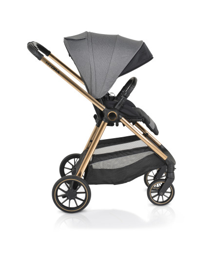 Комбинирана детска количка Hydra 2в1 сив