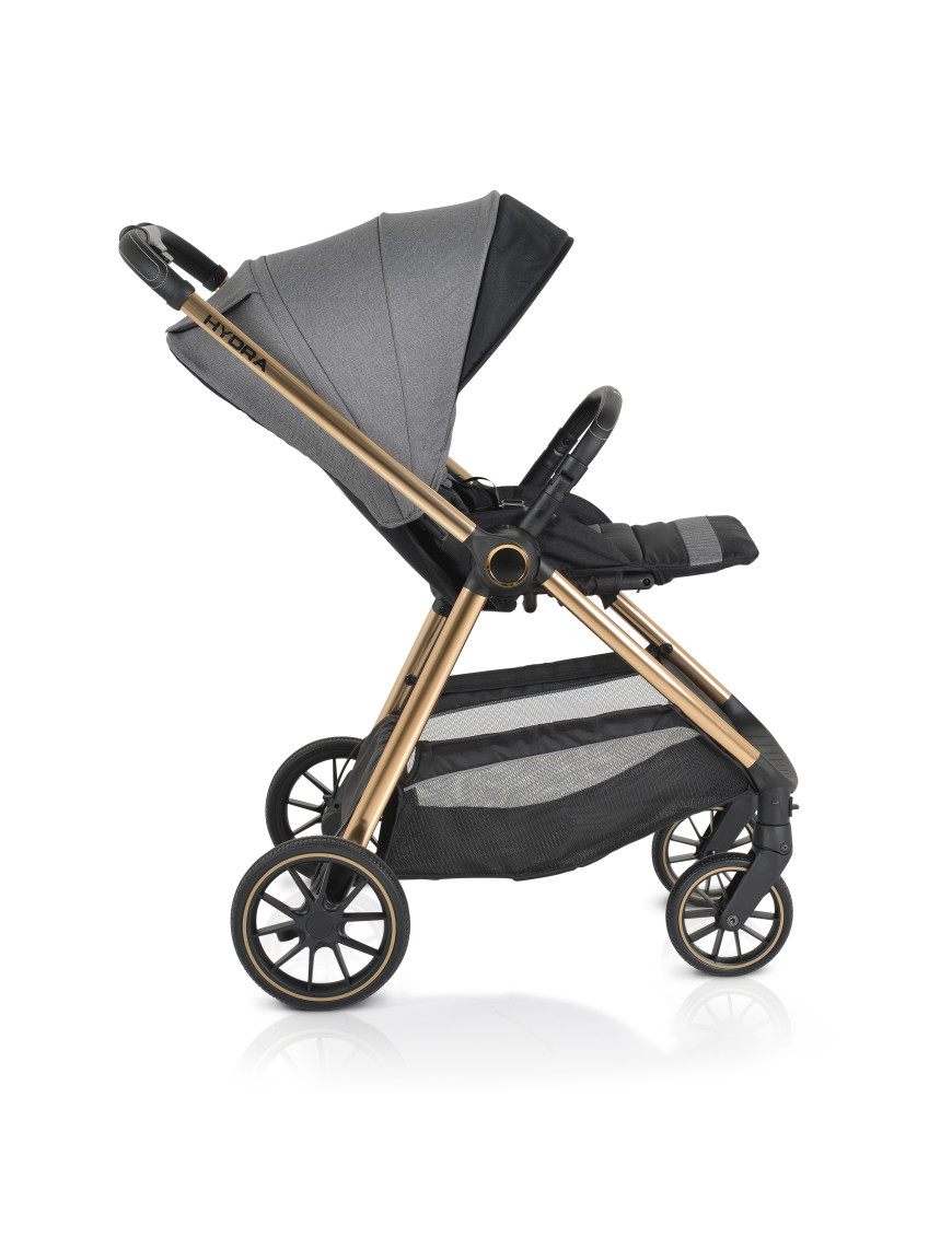 Комбинирана детска количка Hydra 2в1 сив