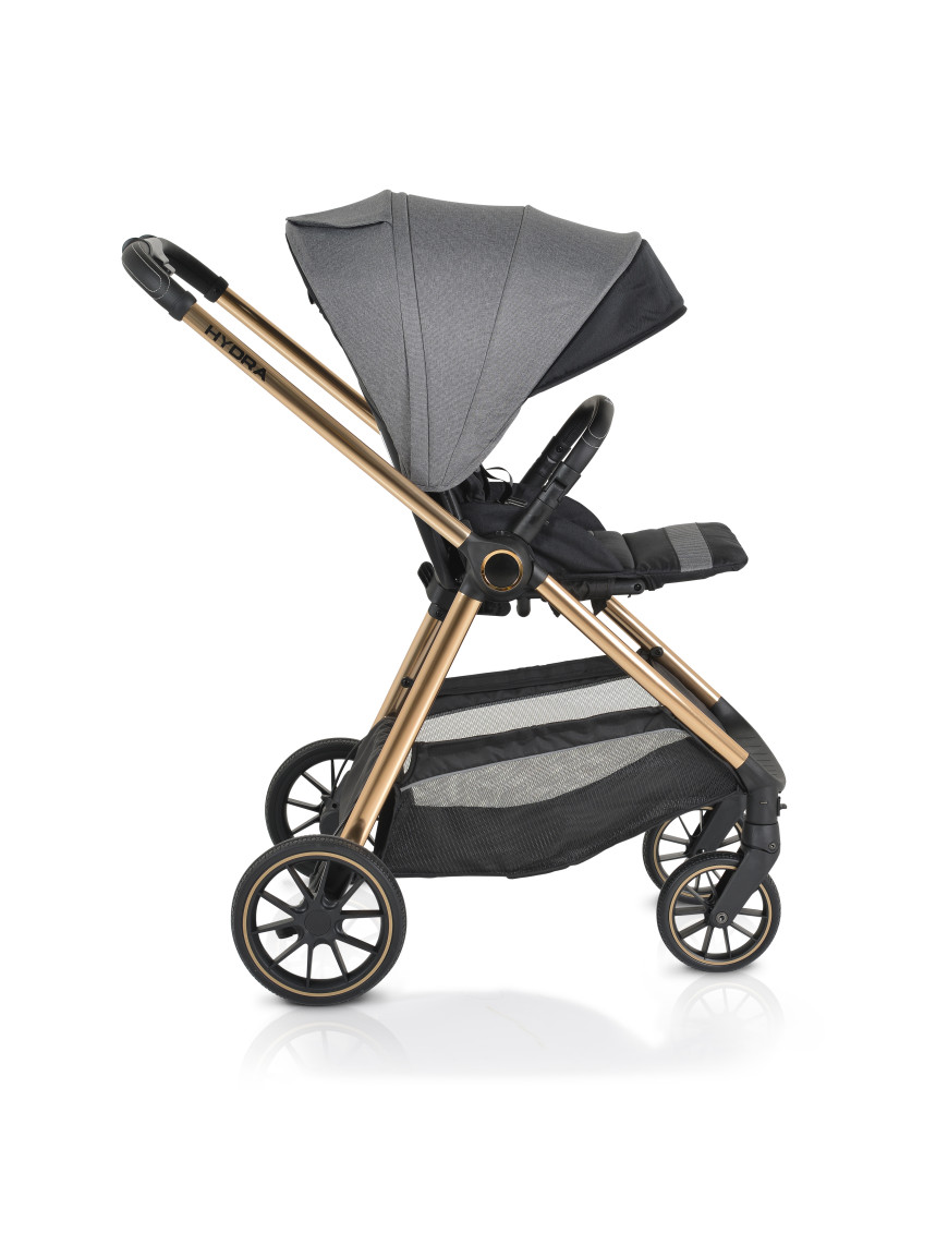 Комбинирана детска количка Hydra 2в1 сив