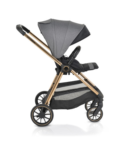 Комбинирана детска количка Hydra 2в1 сив