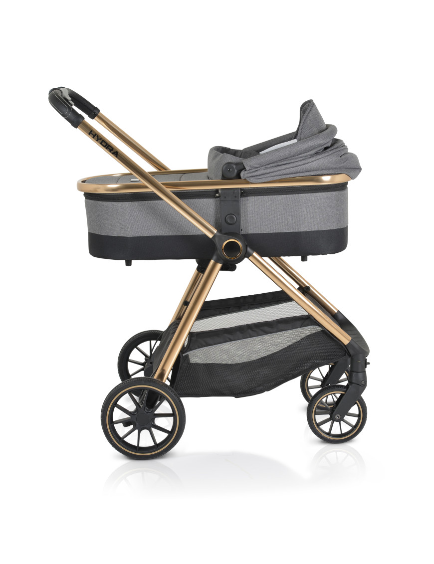 Комбинирана детска количка Hydra 2в1 сив