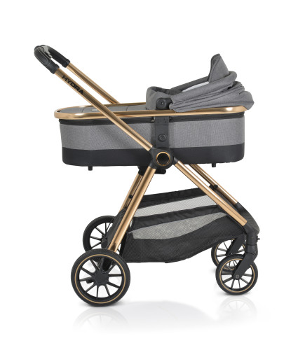 Комбинирана детска количка Hydra 2в1 сив