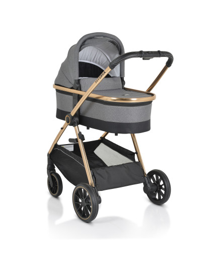 Комбинирана детска количка Hydra 2в1 сив