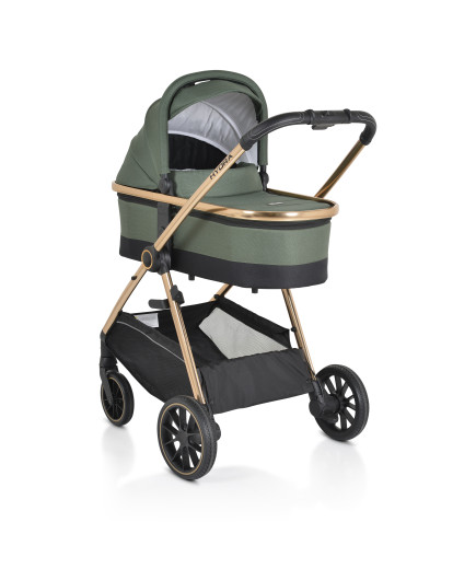 Комбинирана детска количка Hydra 2в1 зелен