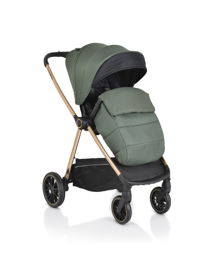 Комбинирана детска количка Hydra 2в1 зелен