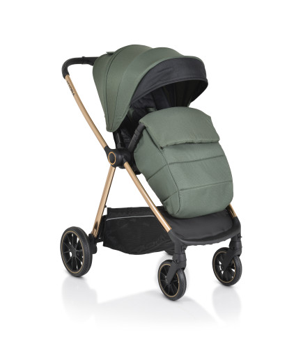 Комбинирана детска количка Hydra 2в1 зелен