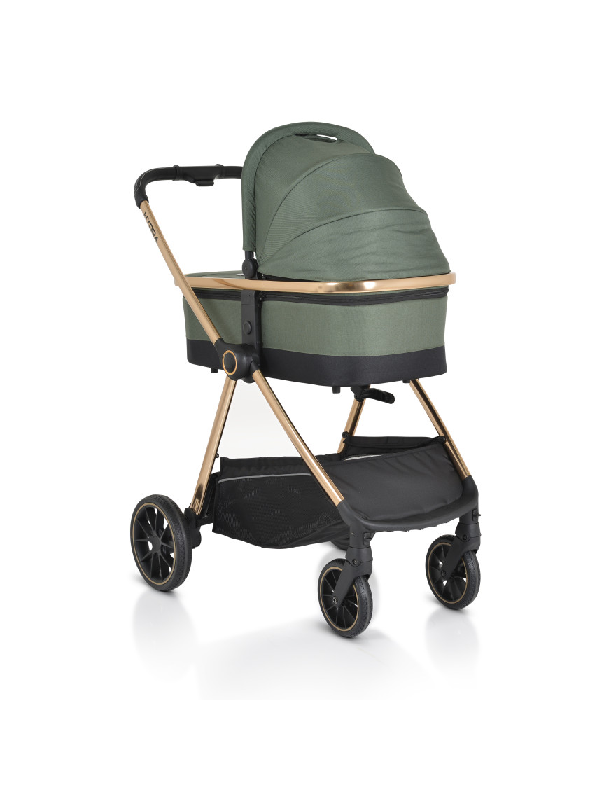 Комбинирана детска количка Hydra 2в1 зелен