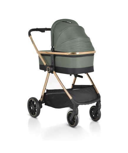 Комбинирана детска количка Hydra 2в1 зелен