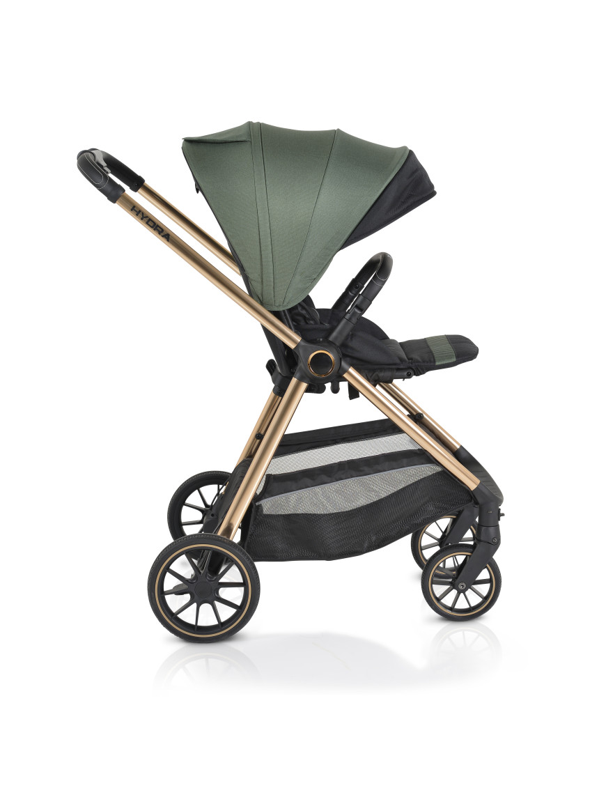 Комбинирана детска количка Hydra 2в1 зелен