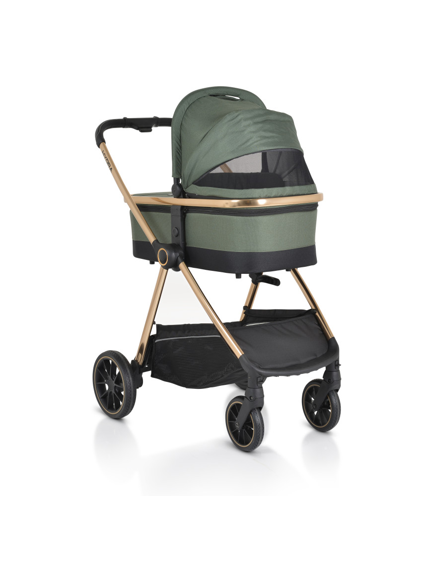 Комбинирана детска количка Hydra 2в1 зелен