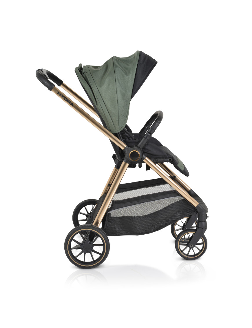 Комбинирана детска количка Hydra 2в1 зелен