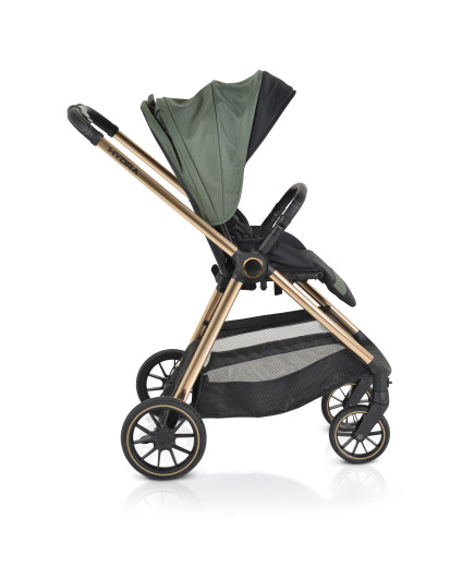 Комбинирана детска количка Hydra 2в1 зелен