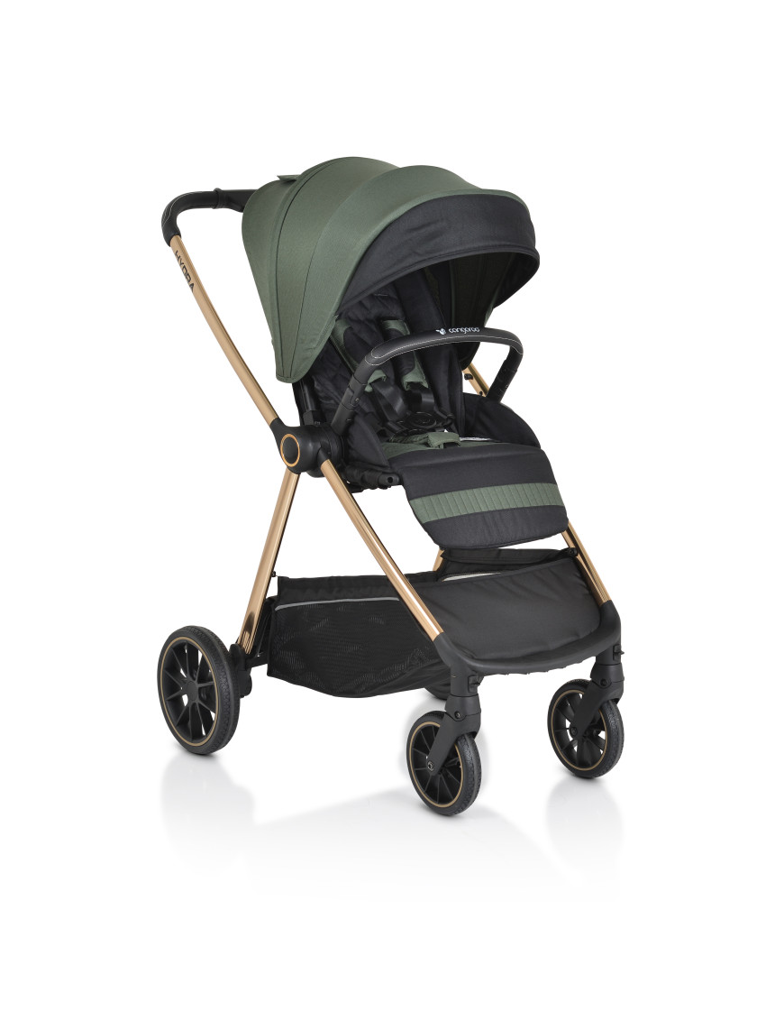 Комбинирана детска количка Hydra 2в1 зелен