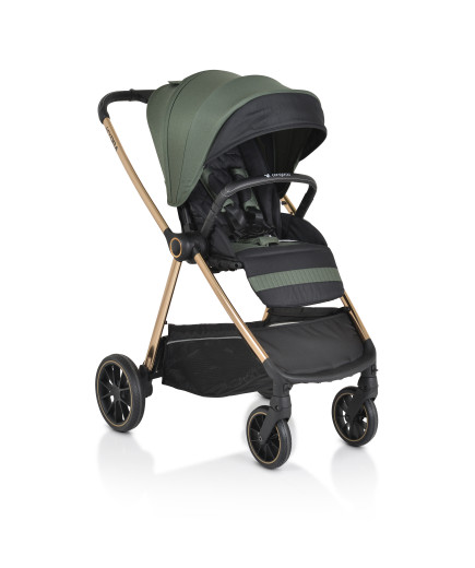 Комбинирана детска количка Hydra 2в1 зелен