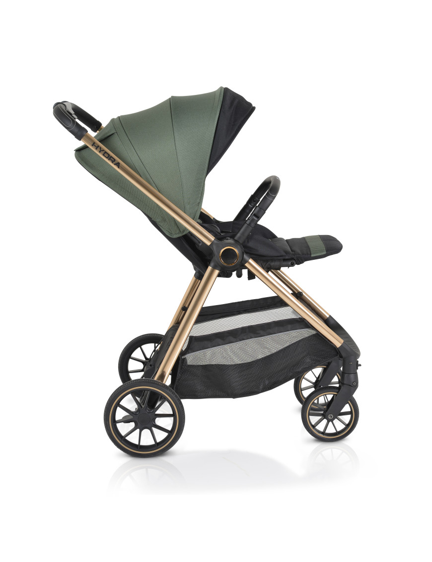 Комбинирана детска количка Hydra 2в1 зелен