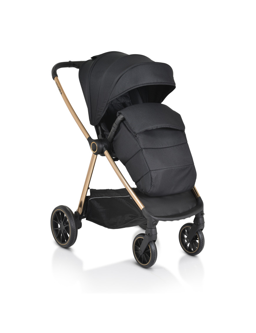 Комбинирана детска количка Hydra 2в1 черен