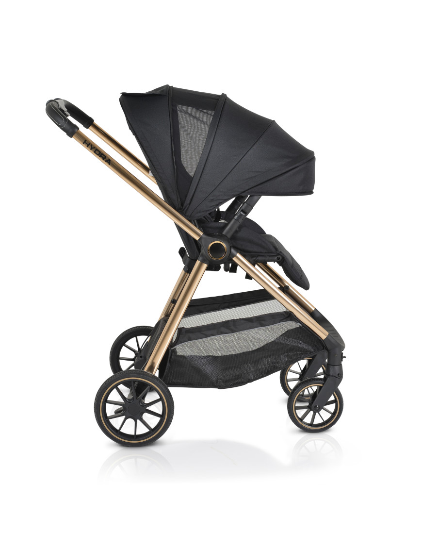 Комбинирана детска количка Hydra 2в1 черен