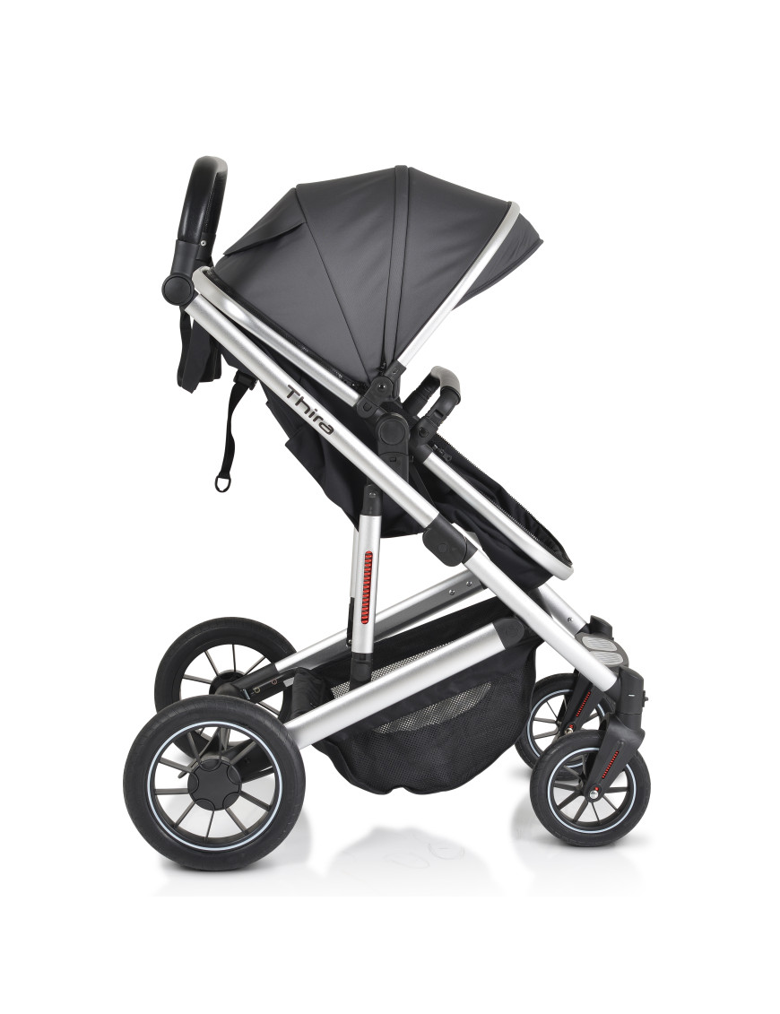 КОМБИНИРАНА ДЕТСКА КОЛИЧКА Thira сив