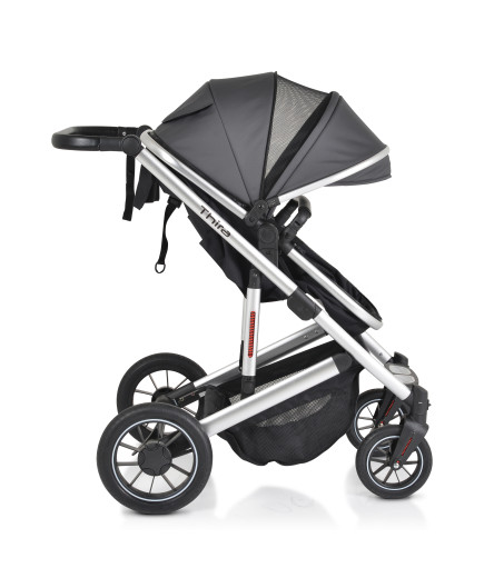 КОМБИНИРАНА ДЕТСКА КОЛИЧКА Thira сив