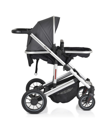 КОМБИНИРАНА ДЕТСКА КОЛИЧКА Thira сив