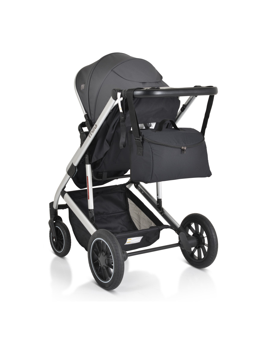 КОМБИНИРАНА ДЕТСКА КОЛИЧКА Thira сив