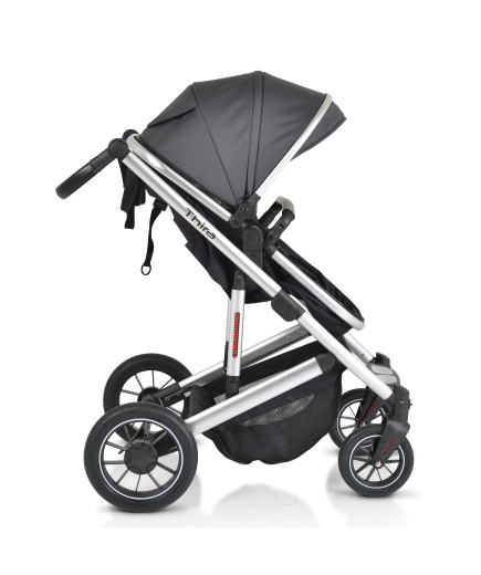 КОМБИНИРАНА ДЕТСКА КОЛИЧКА Thira сив