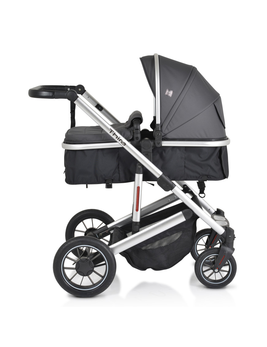 КОМБИНИРАНА ДЕТСКА КОЛИЧКА Thira сив