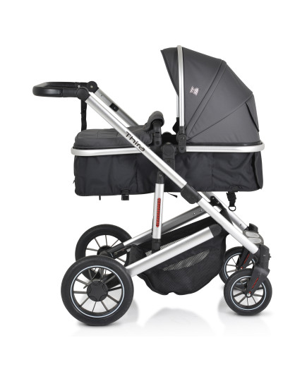 КОМБИНИРАНА ДЕТСКА КОЛИЧКА Thira сив