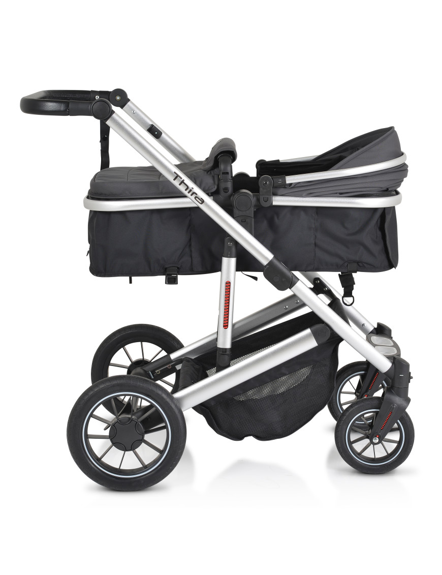 КОМБИНИРАНА ДЕТСКА КОЛИЧКА Thira сив